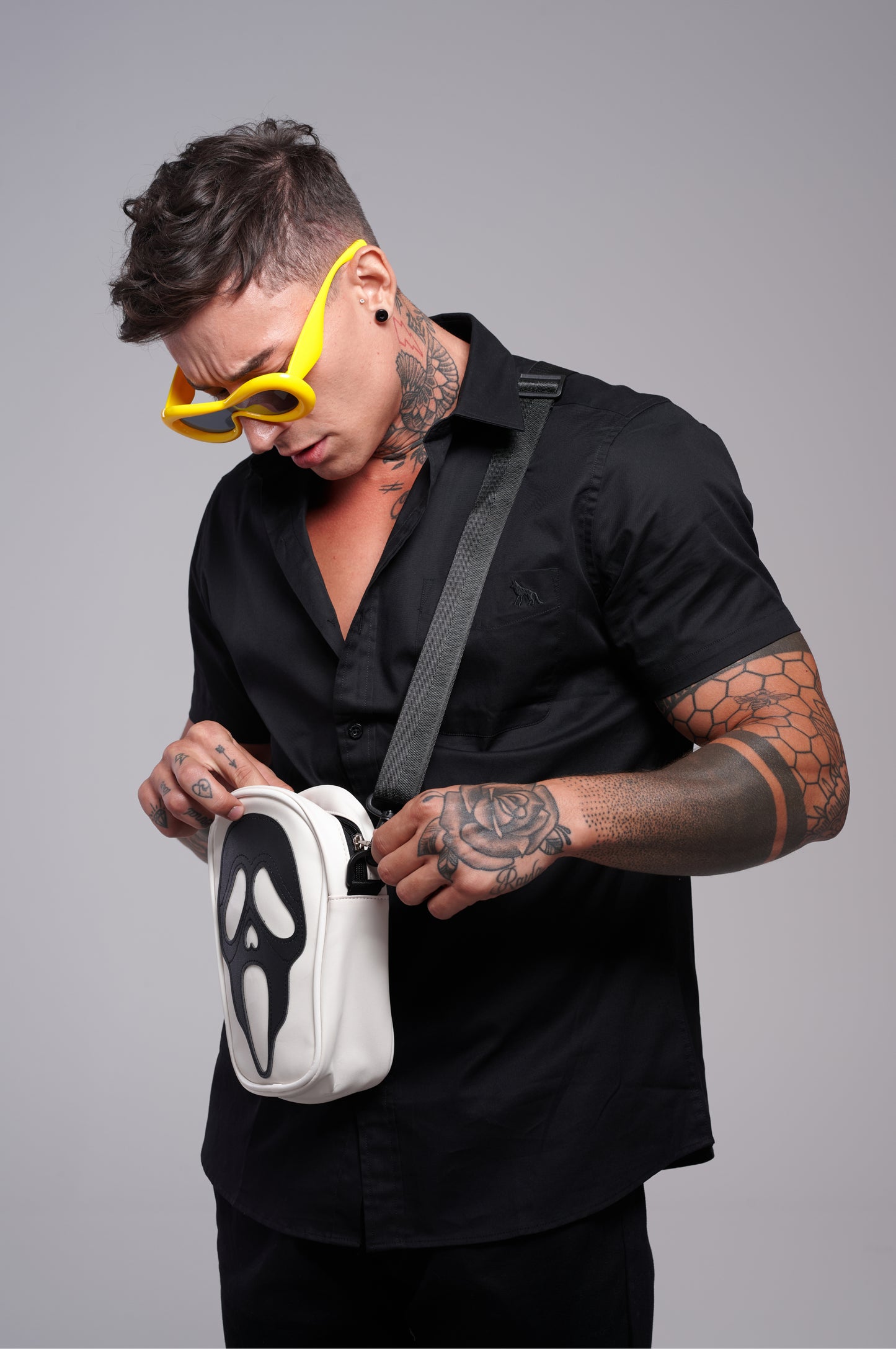 Shoulder Bag - Panic (White)